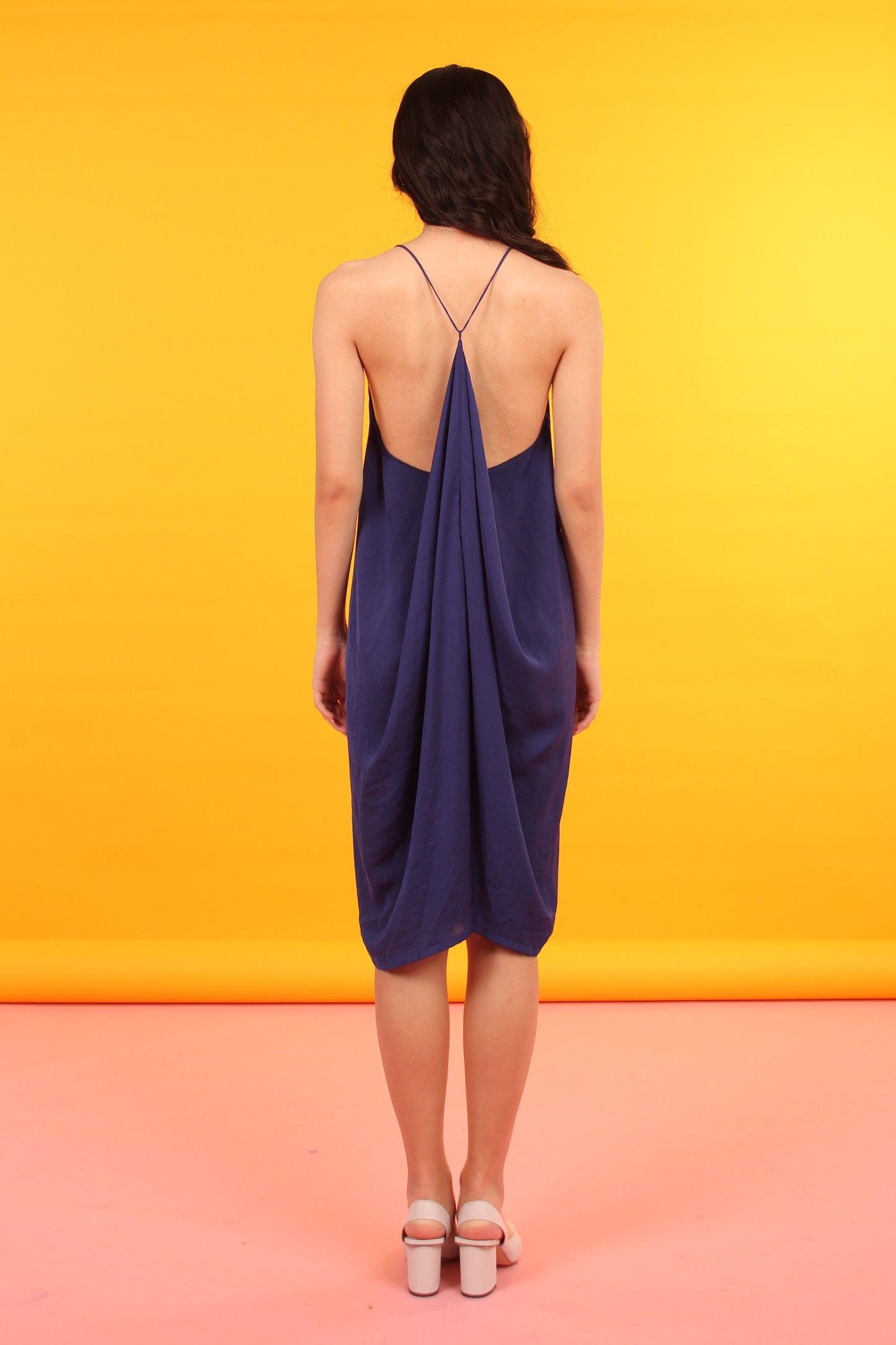 Stringback Dress (Cobalt Blue)